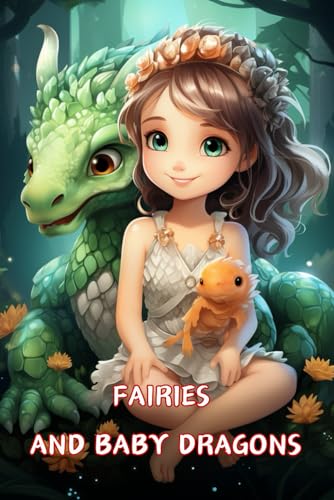 Fairies And Baby Dragons Coloring Book For Adults: Featuring Enchanted Fairies and Adorable von Independently published